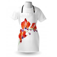 Orchid Branch Blooms Apron