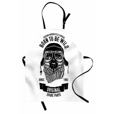 Words Motorcycle Rider Apron