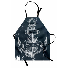 Knot Anchor Compass Apron