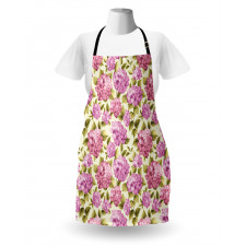 Flower with Leaves Apron