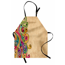 Folk Art Forms Apron