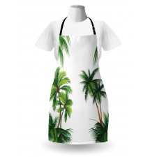 Coconut Palm Tree Plants Apron