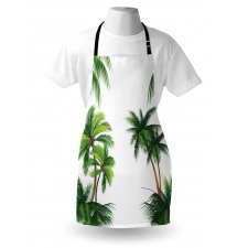 Coconut Palm Tree Plants Apron