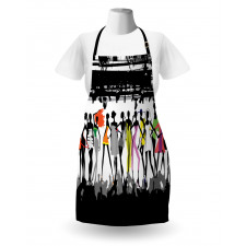 Modern Colorful Fashion Apron