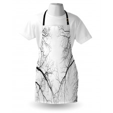 Leafless Scary Branches Apron