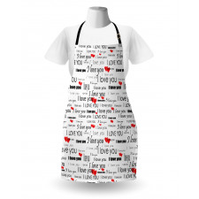 Romance Couple Love Apron