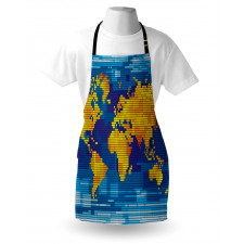 Geometric Modern Apron