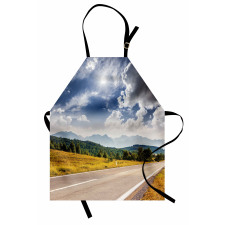 Road Hot Sunny Road Apron