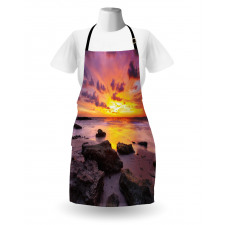 Sunset Idyllic Beach Apron