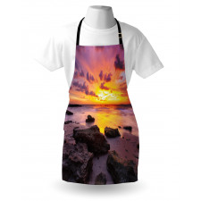 Sunset Idyllic Beach Apron