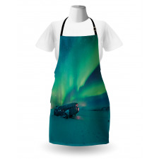 Misty Winter Day Apron