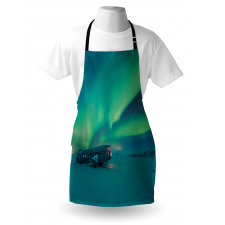 Misty Winter Day Apron