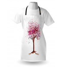 Blossom Buds Sakura Tree Apron