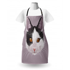 Pet Cat Kitty Portrait Apron