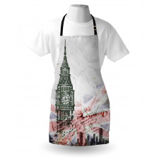 Vintage Big Ben London Apron