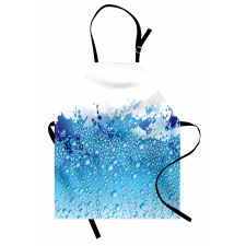 Bubbles Splashes Drops Apron