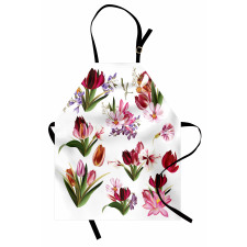 Composition of Flowers Apron