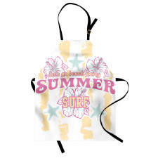 Flowers Surf and Summer Apron