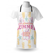 Flowers Surf and Summer Apron