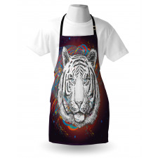 Tiger from Outer Space Apron