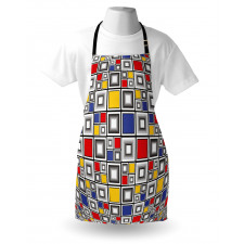 Colored Mosaic Square Apron