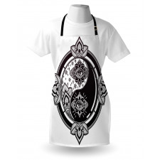 Floral Third Eye Sign Apron