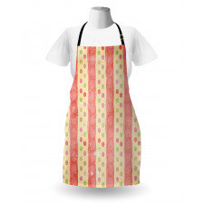 Nostalgic Stripes Dots Apron