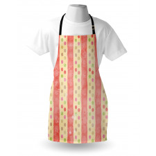 Nostalgic Stripes Dots Apron