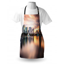 Downtown City Skyline Apron