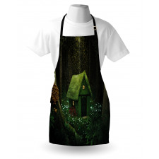 Surreal Forest House Apron