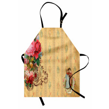 Romantic Country Roses Apron