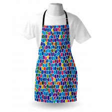 Vivid Mosaic Design Apron