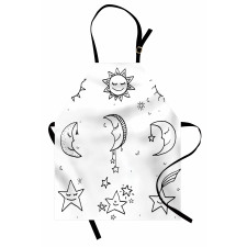 Sketchy Image Sun Apron