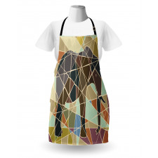 Mosaic Animal Apron