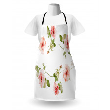 Rose Flower Petals Apron