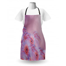 Summer Dahlia Flowers Apron