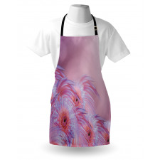 Summer Dahlia Flowers Apron