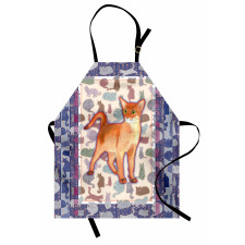 Cats Composition Apron