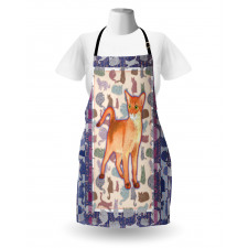 Cats Composition Apron