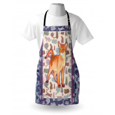 Cats Composition Apron