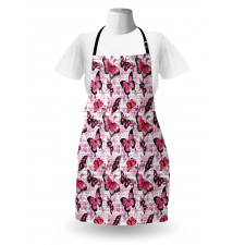 Paintbrush Butterfly Apron