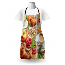 Croissants Juice Yogurt Apron