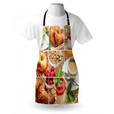 Croissants Juice Yogurt Apron