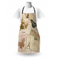 Old Retro Lettering Apron