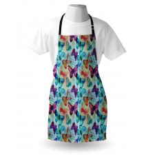 Butterflies Letterings Apron