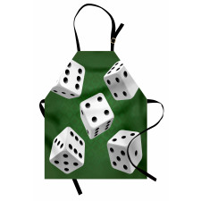 Casino Rolling Dice Set Apron