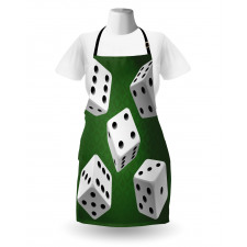 Casino Rolling Dice Set Apron