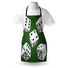 Casino Rolling Dice Set Apron