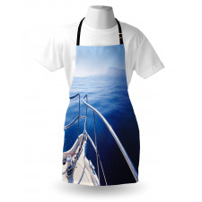 Boat Yacht Ocean Scenery Apron