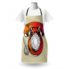 Classic Retro Telephone Apron